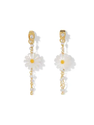 The Joy Daisy Pearl Earrings