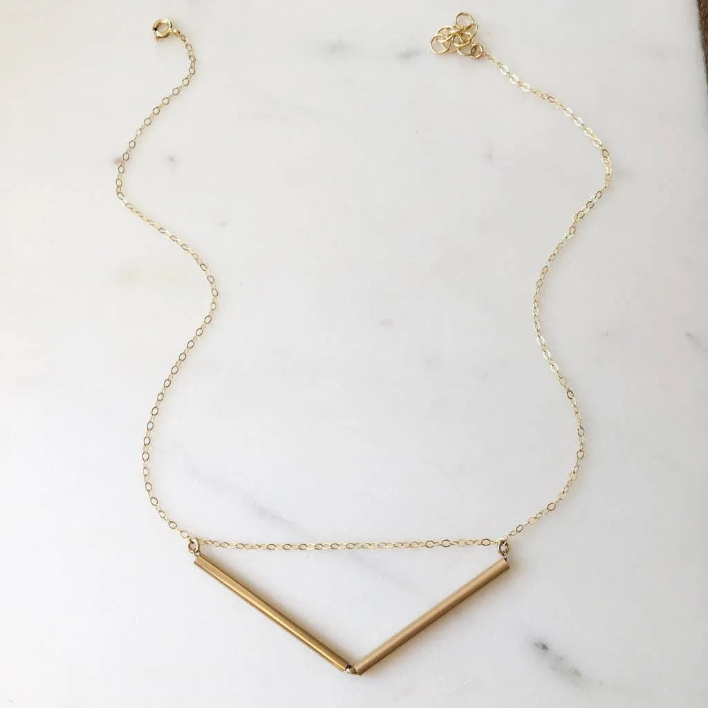 Token Mohave Necklace - 14K Gold Fill