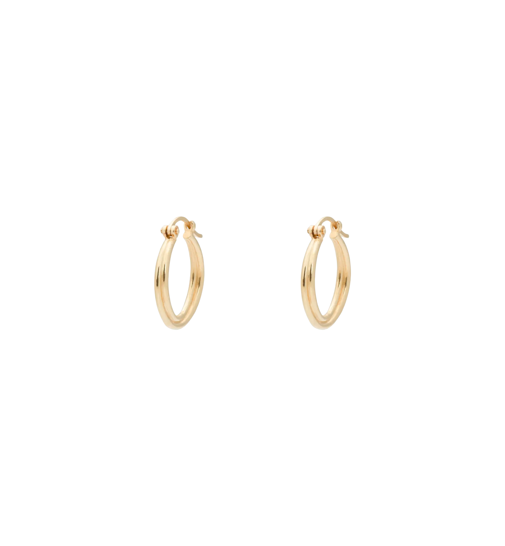 Utopic Hoop Earrings 14K