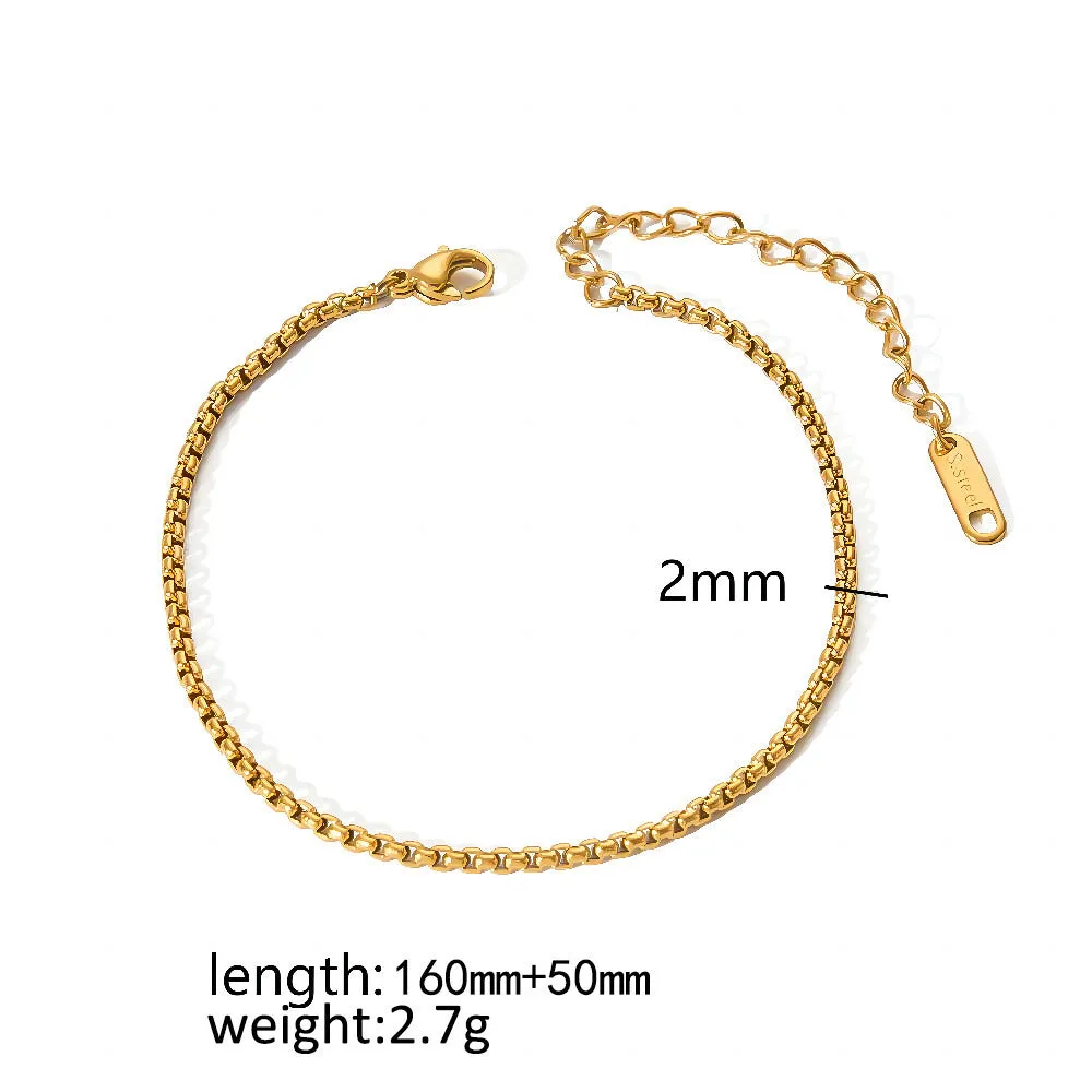 Women's Fashion Minimalist Style Bracelet Set